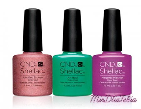 Весенняя коллекция CND Shellac Art Vandal Nail Collection Spring 2016