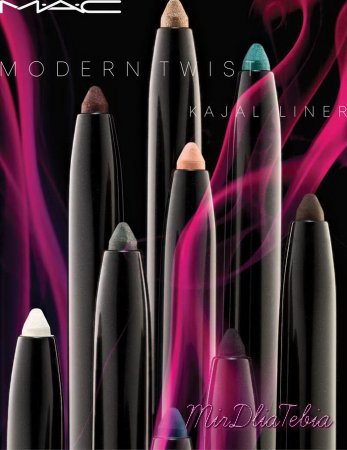 Новая линия кайялов MAC Modern Twist Kajal Liner Spring 2016