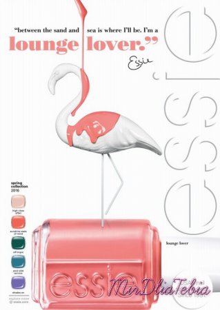 Весенняя коллекция лаков для ногтей Essie Lounge Lover Nail Collection Spring 2016