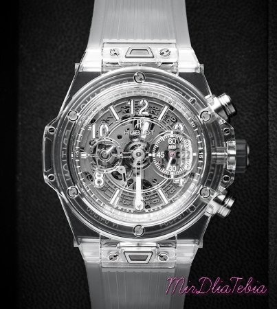 Hublot: часы Big Bang Sapphire Unico