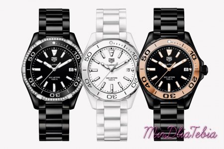 TAG Heuer Aquaracer впервые полностью в керамике