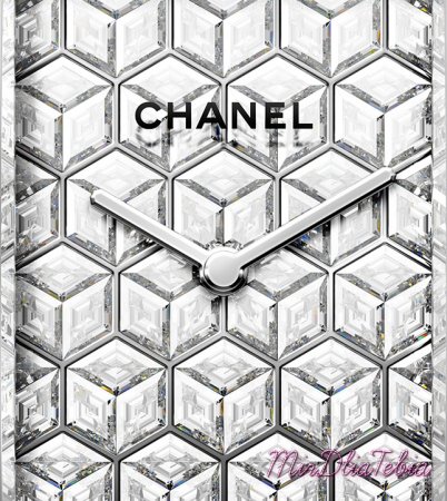 Уникальные бриллиантовые мозаики в новых часах Chanel