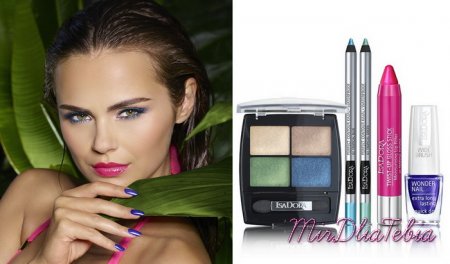 Летняя коллекция макияжа IsaDora Tropical Paradise Makeup Collection Summer 2016