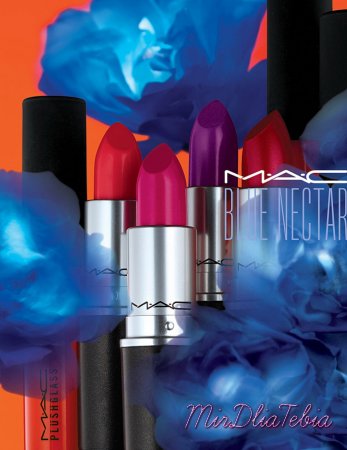 Новая коллекция для губ MAC Blue Nectar Collection Summer 2016